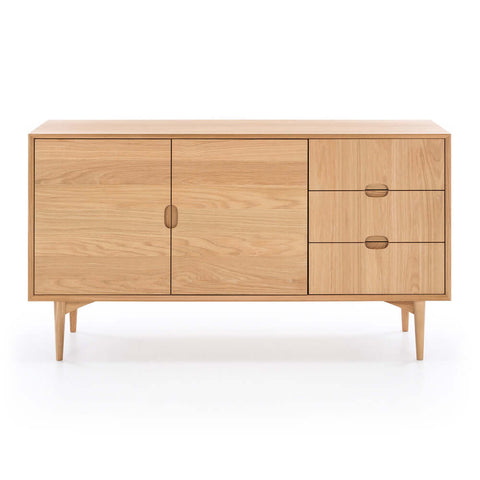 Oslo sideboard, angled front view