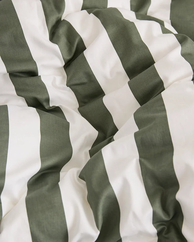 
                      
                        Organic Cotton Duvet - Matcha Stripes
                      
                    