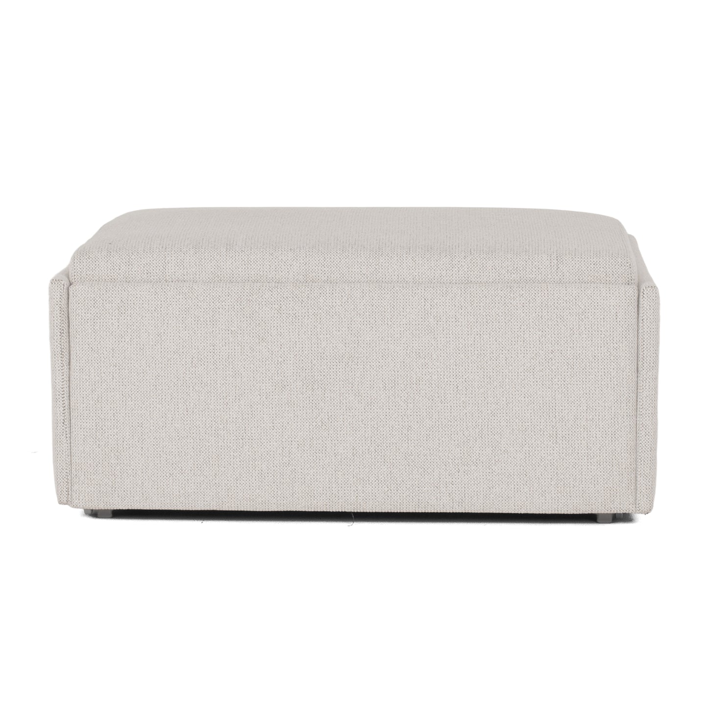 Otto Single Sofa Bed in Pepper fabric closed view