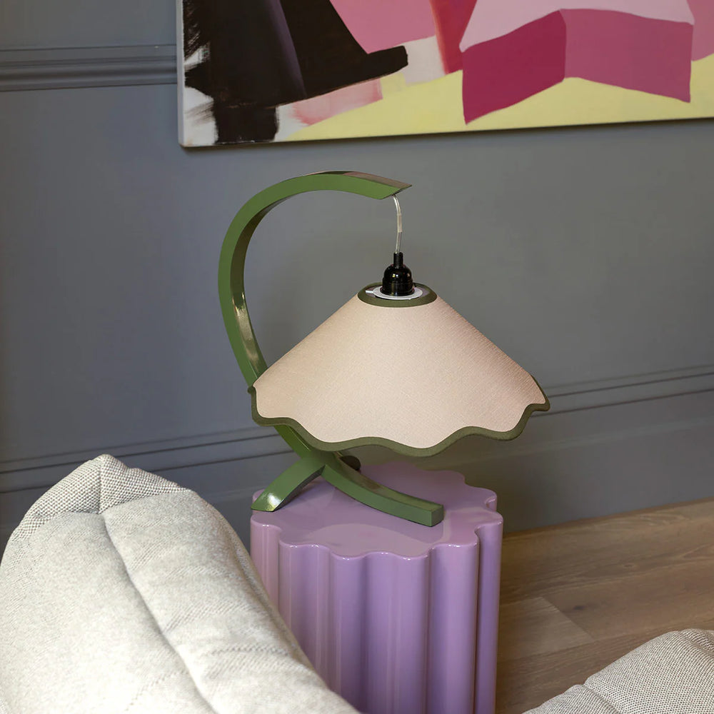 
                      
                        Kira Table Lamp - Sage & Pearl-FurniturebyDesign.
                      
                    