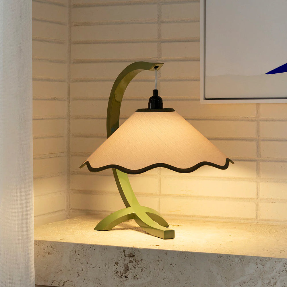 Kira Table Lamp - Sage & Pearl-FurniturebyDesign.