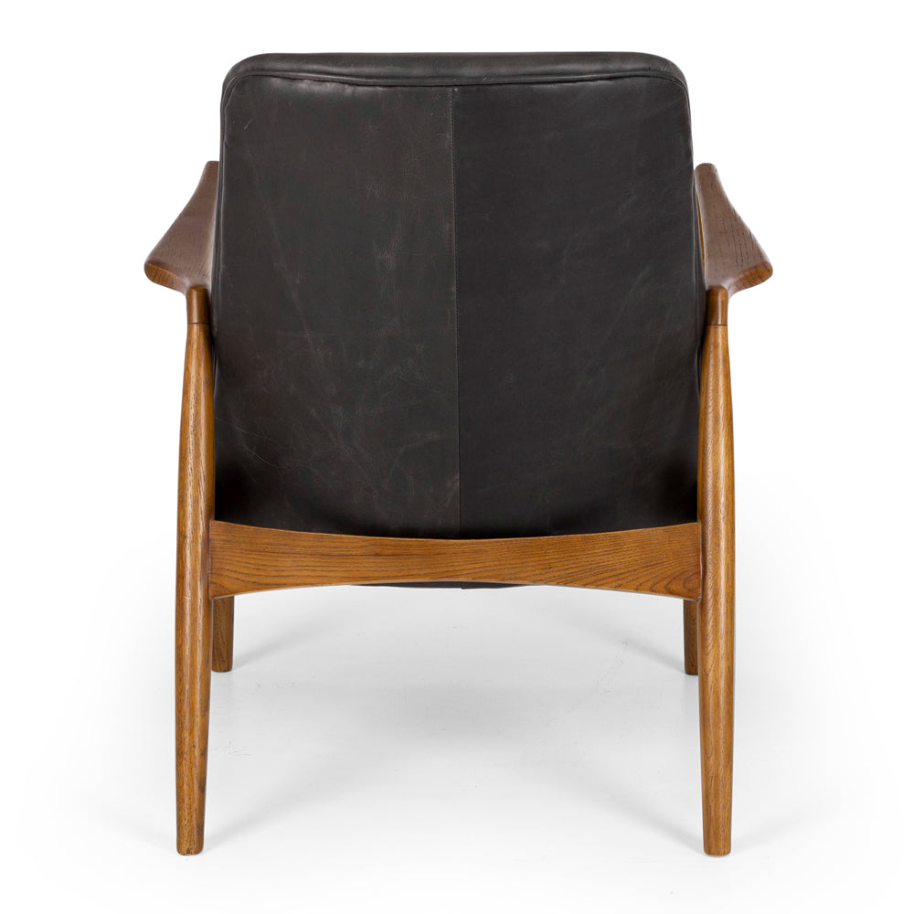 
                      
                        Steiner Armchair Black Wax Leather
                      
                    