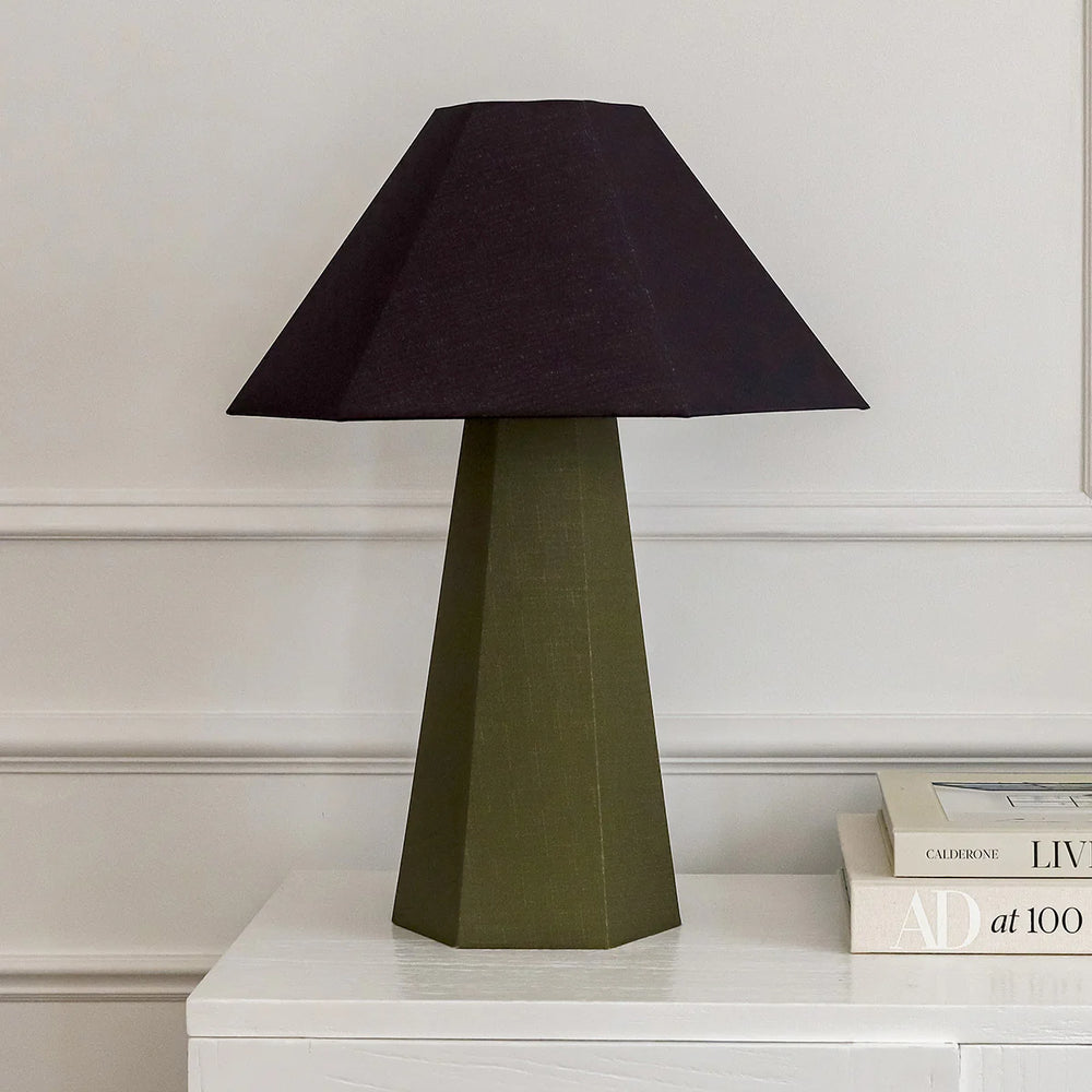 Blake Table Lamp - Noir Olive-FurniturebyDesign.