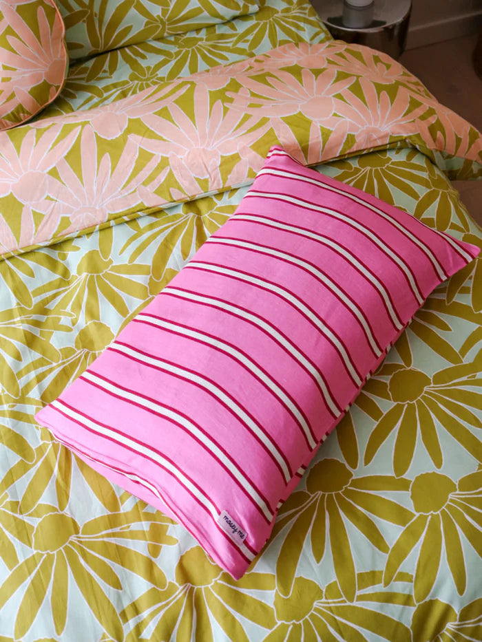 
                      
                        Raspberry Stripe Pillowcase Set
                      
                    