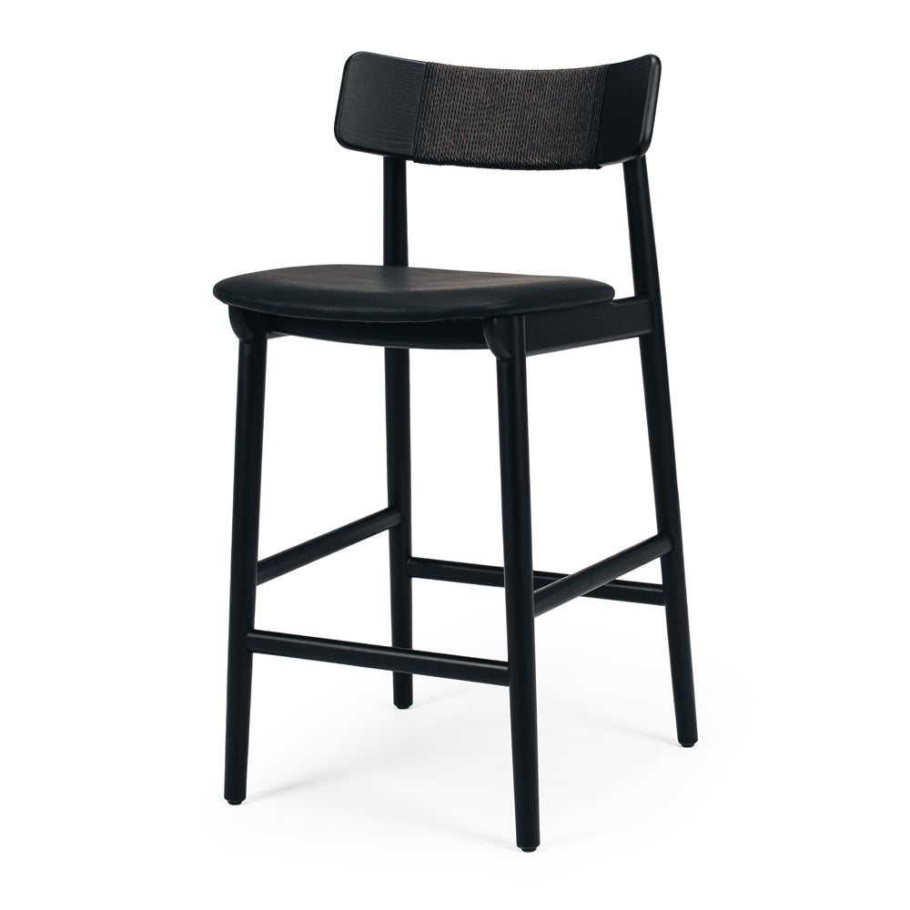 Niles High-back Bar Stool