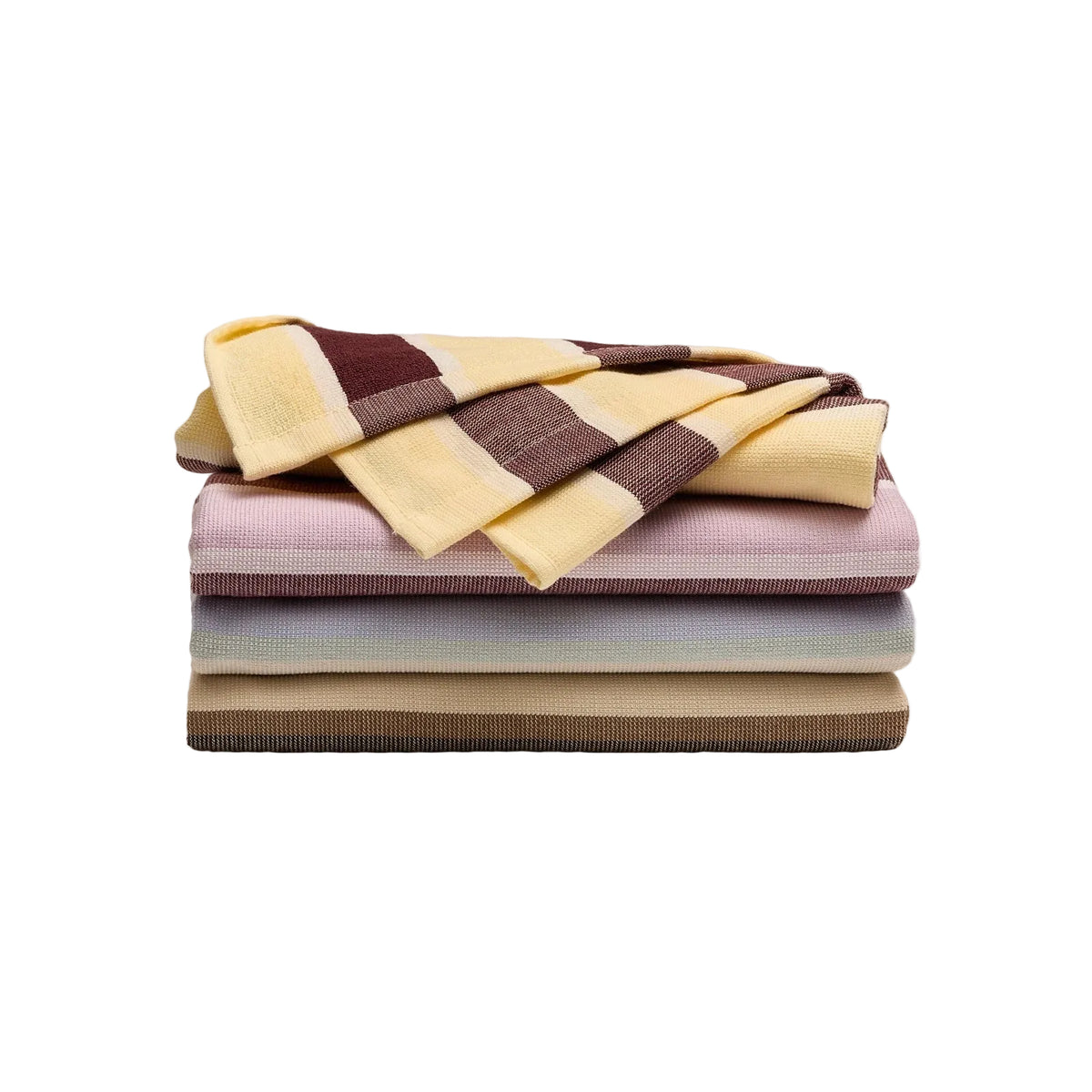 Hommey tea towel stacked image on a white background