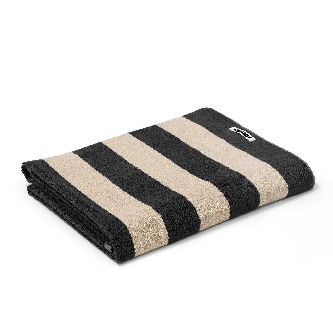 Beach/Bath Towel - Vanilla Bean Stripes