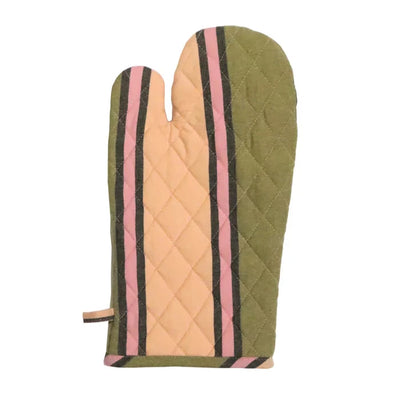 Carnival Stripe Oven Mitt