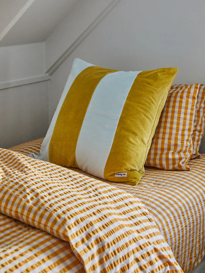 Velvet Stripe Euro Pillowcase