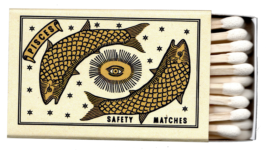 
                      
                        Pisces - Astro Logical Zodiac Matchbox
                      
                    
