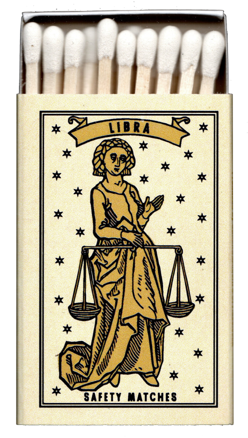 Libra - Astro Logical Zodiac Matchbox