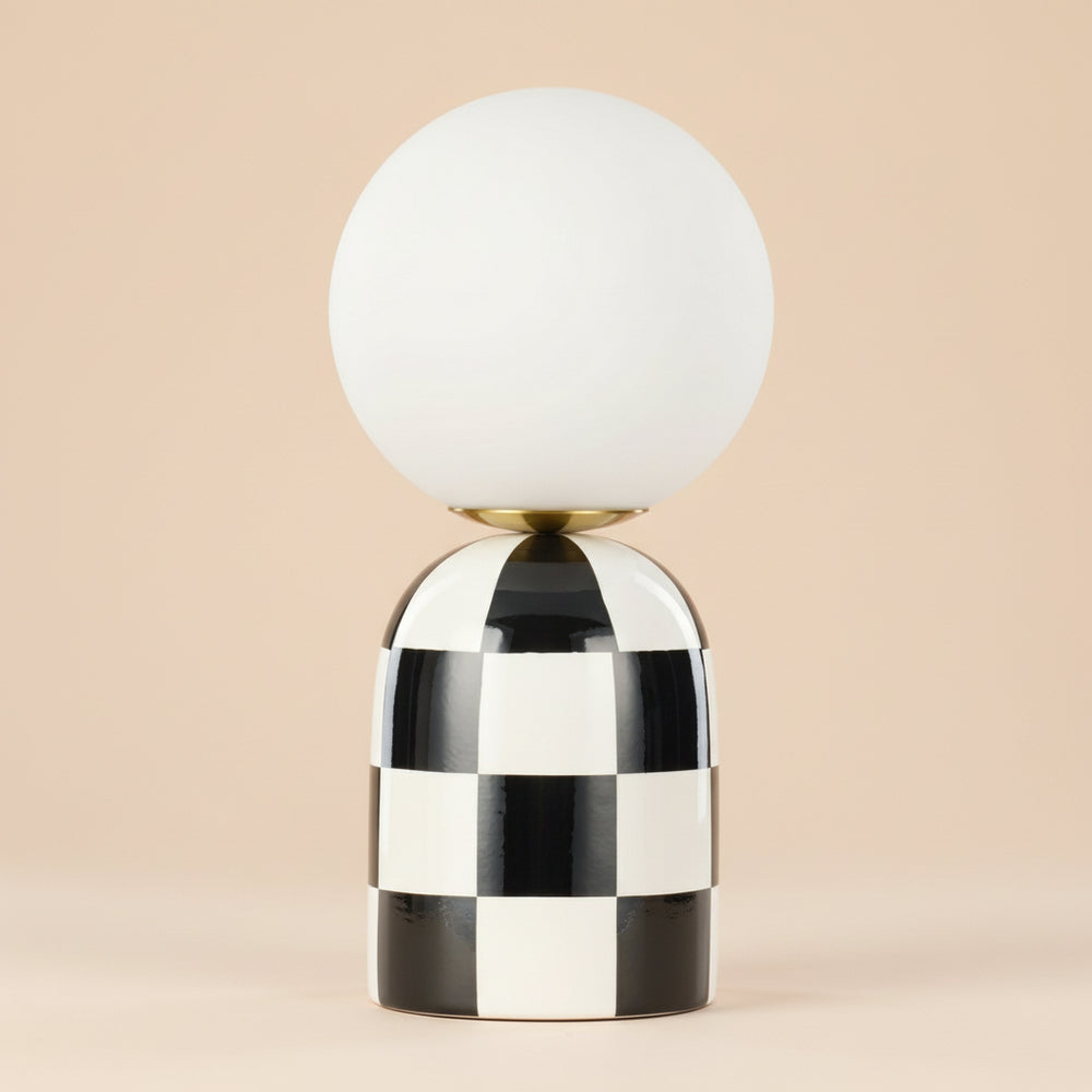 Checkers Table Lamp