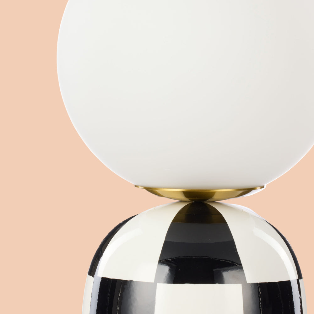 Checkers Table Lamp