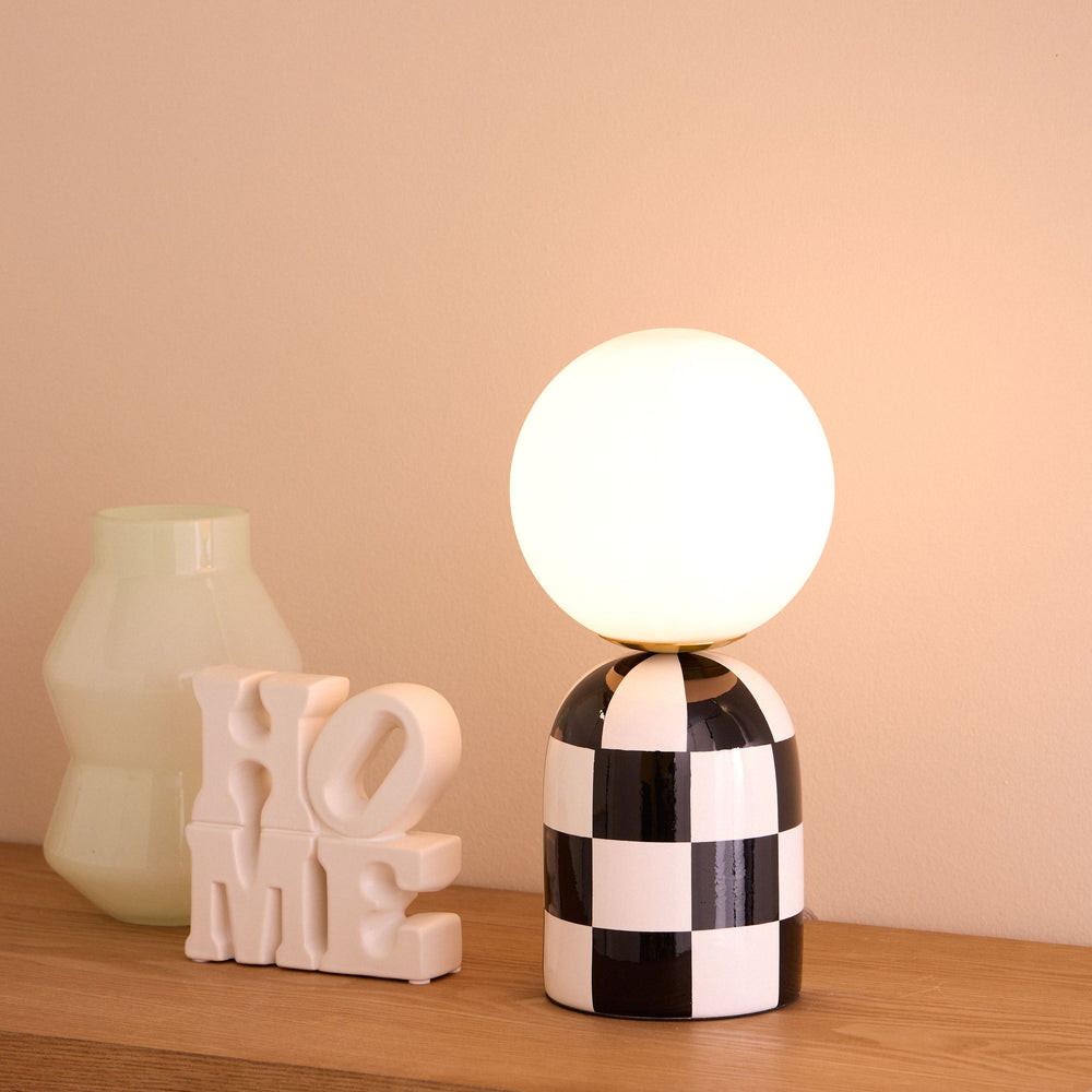 
                      
                        Checkers Table Lamp
                      
                    