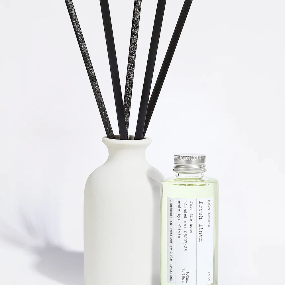 Fresh Linen Ceramic Reed Diffuser