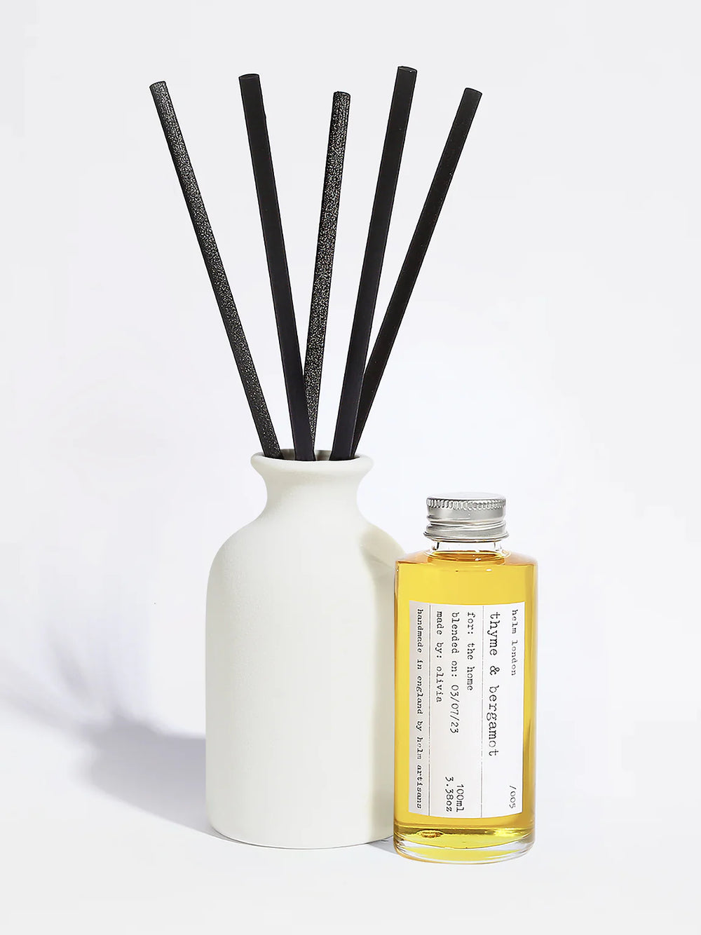 Thyme & Bergamot Ceramic Reed Diffuser