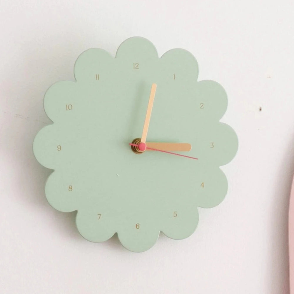 
                      
                        Petal Clock - Mint-FurniturebyDesign.
                      
                    