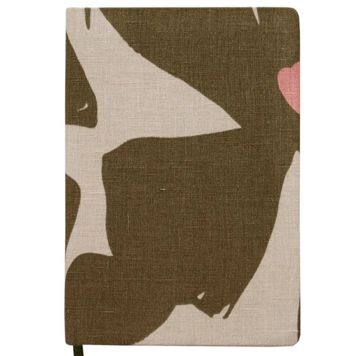 Olive Poppy A5 Notebook