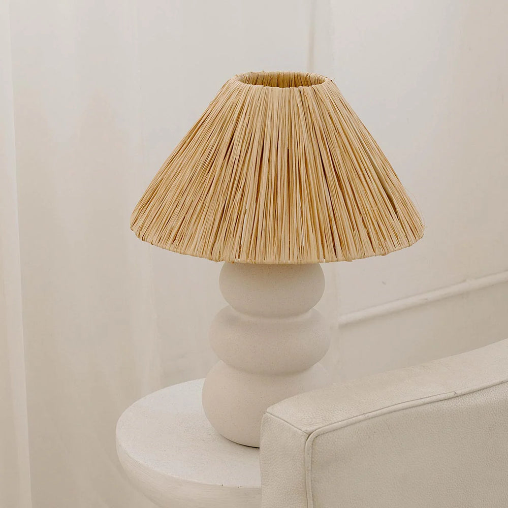 
                      
                        Sofia Raffia Table Lamp-FurniturebyDesign.
                      
                    