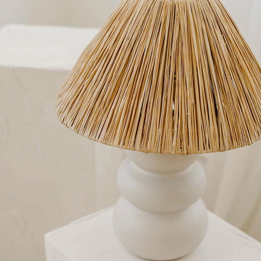 
                      
                        Sofia Raffia Table Lamp-FurniturebyDesign.
                      
                    