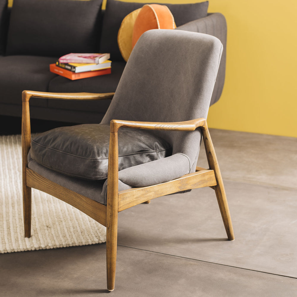 
                      
                        Steiner Armchair Canvas Charcoal
                      
                    